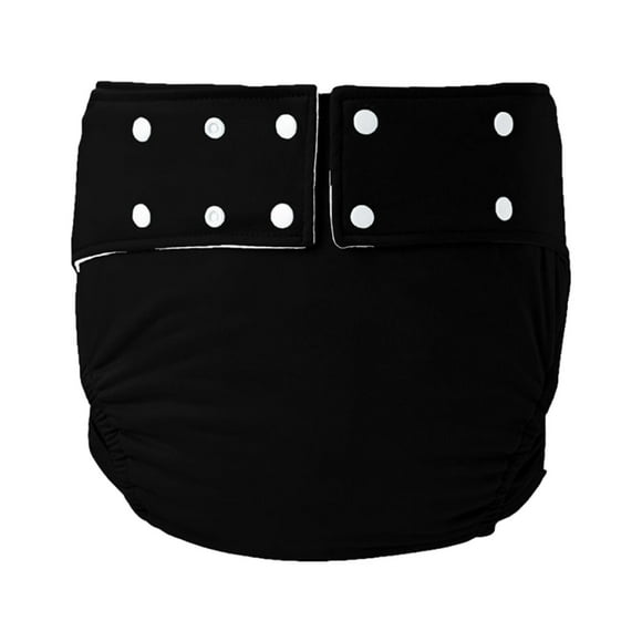 Pañales para adultos, antifugas, impermeables, protección eficaz contra fugas, cómodos. Negro