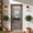 Brown, variant on Sunrinx 36" x 80" Fiberglass Front Entry Door Slab Only, Right-Hand Inswing, Brown, 3/4 Lite Double-Pane Cloud & Clear Low-E Glass