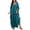 #02Navy, variant on 2026 Long Kaftan Dresses Muumuu Plus Size V Neck Vintage Caftan Coverup Dress Navy One Size