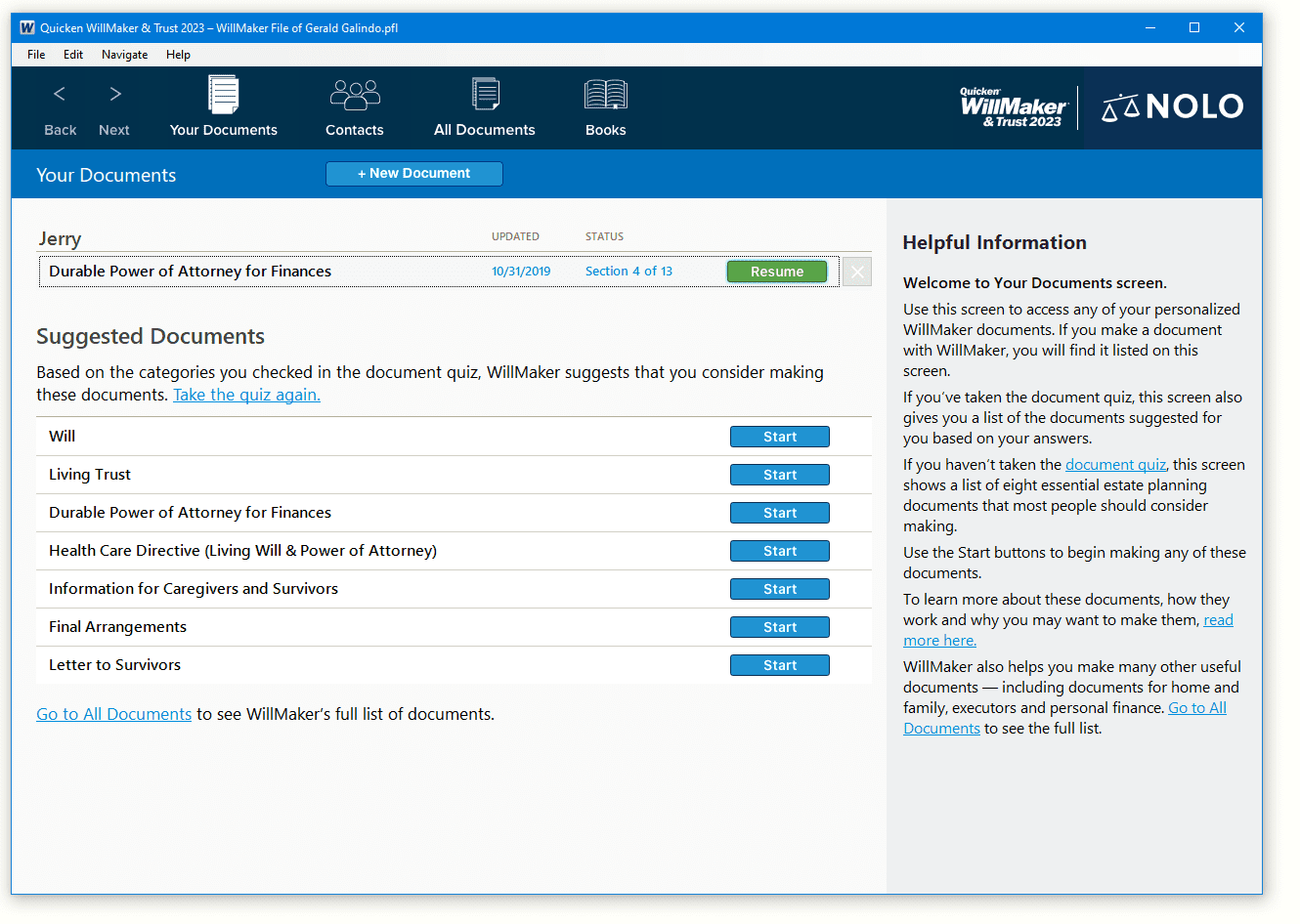 Buy Individual Software PVEWM23 Quicken WillMaker & Trust 2023 Online