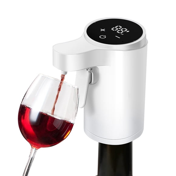 Naiovety Simplifica la aireación del vino con un decantador portátil para un sabor exquisito. Mini decantador de vino automático portátil. Barra de herramientas blanco