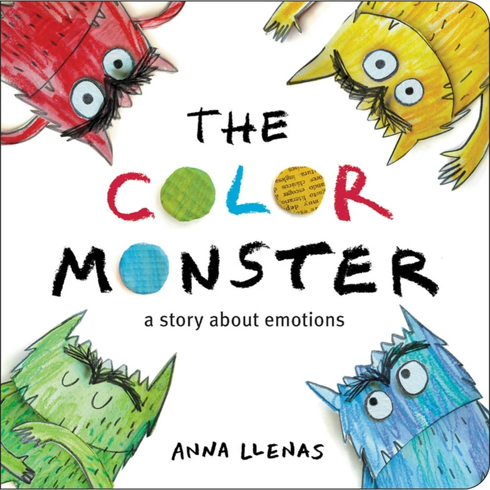 The Color Monster A Story About Emotions (Board book)