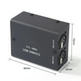 thumbnail image 2 of Light USB To DMX512 LED Light Control Stage Lighting Controller Channels Decoder Module With CD, 2 of 6