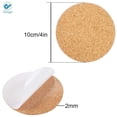 thumbnail image 2 of Deago 50 Pack Self-Adhesive Cork Squares 4 x 4 Inch Cork Tiles Board Mini Backing Sheets for Coasters and DIY Crafts, 2 of 8