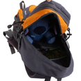 thumbnail image 4 of Mochila de escalada Mochila de nailon impermeable de gran capacidad para senderismo Camping Ciclismo Naranja Rojo, 4 of 5