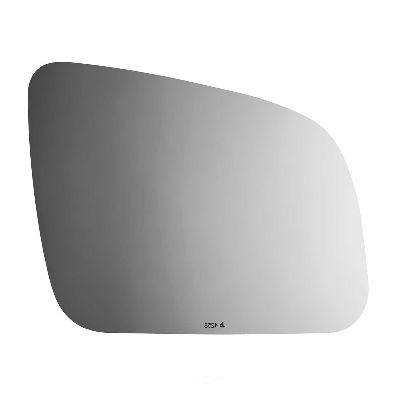 Burco Side View Mirror Replacement Glass - Clear Glass - 4258