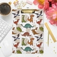thumbnail image 7 of FMSHPON Camo Dino Dinosaurs Clipboard Hardboard Wood Nursing Clip Board and Pull for Standard A4 Letter 13x9 inches, 7 of 7