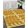 thumbnail image 3 of Ahgly Company Machine Washable Indoor Rectangle Transitional Neon Orange Area Rugs, 3' x 5', 3 of 7