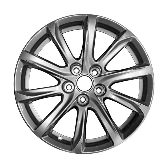Remanufactured Painted Silver Metallic Aluminum Wheel 18 x 8 23370184 fits 2019-2022 Cadillac XT4