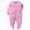 A88-Pink, variant on Newborn Infant Baby Girl Romper Jumpsuit for Girls Long Sleeve Bodysuit Fall Clothes