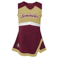 thumbnail image 2 of Girls Youth Garnet Florida State Seminoles Cheer Captain Jumper Dress, 2 of 3