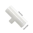 thumbnail image 4 of Conector Deslizante en T Plástico 3 Vías para Instalación Tuberías PVC 6 Uds (25mm), 4 of 6