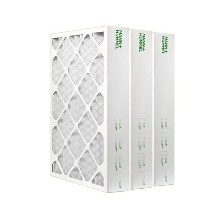 Pamlico Air 16x20x4 MERV 8 Pleated AC Furnace Air Filters. 3 Pack. (Actual Size: 15.5 x 19.5 x 3.75 Inches)