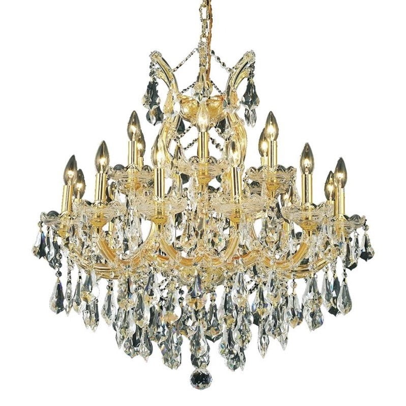 Elegant Lighting Maria Theresa 19 Light Elements Crystal Chandelier