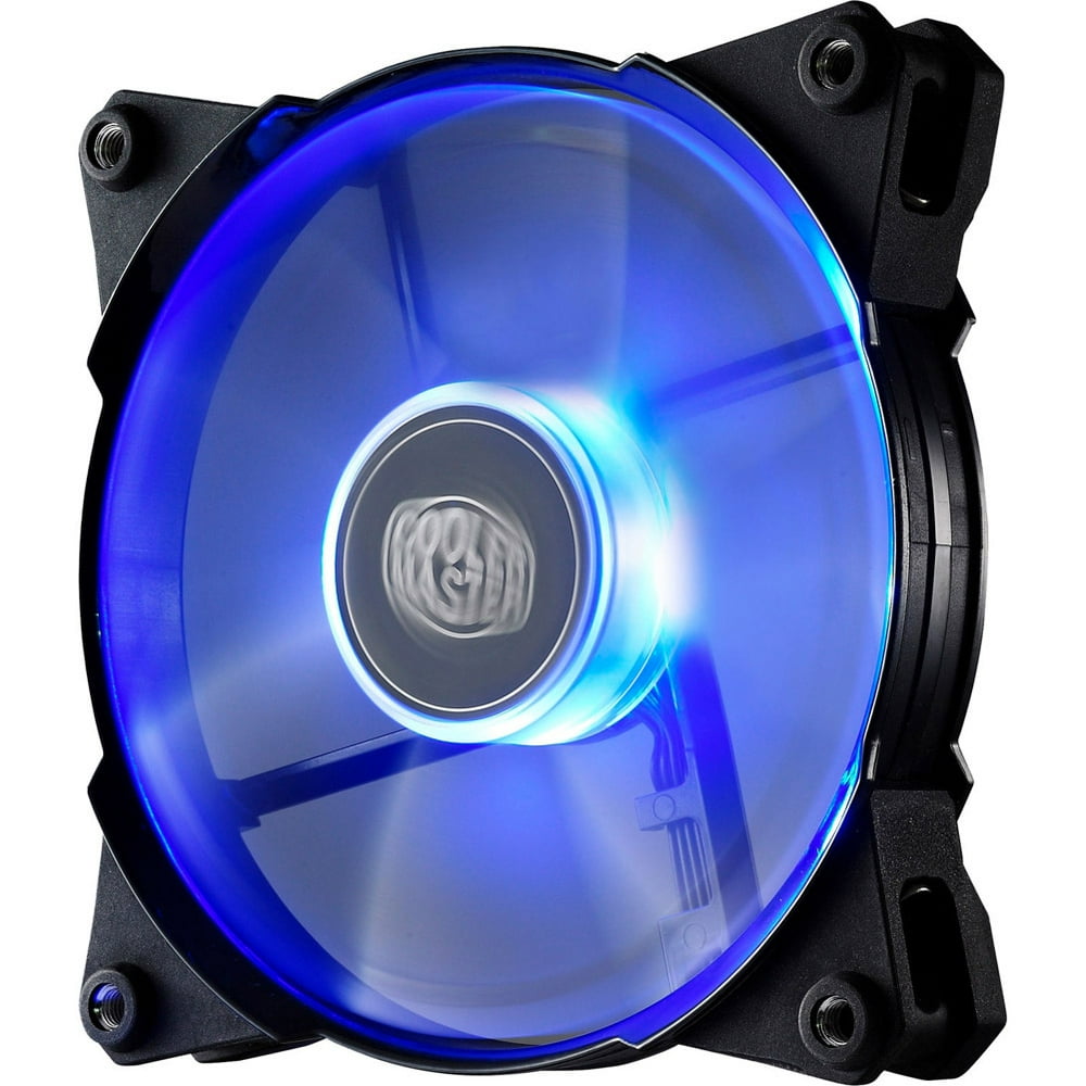 Cooler Master JetFlo 120 PWM 120mm Blue LED High Performance Case Fan
