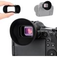 thumbnail image 1 of ERDS-Extra Large EOS R5 Mark II Eyecup, Round Soft Silicon R5II Eye Cup Eyepiece Viewfinder Eyeshade Cover Special Designed for Canon EOS R5 Mark II Camera Replaces Canon ER-kE Rubber Eyecup (NOT fit, 1 of 4