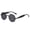 Black frame black grey, variant on Steampunk Sunglasses for Men, Metal and Plastic Frame with Double Spring Leg Design, Personality Style, AC Lenses