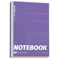 thumbnail image 2 of Value Pick A5 Lined Composition Notebook, 5.51 x 8.21 Inch Purple Journal Notebook, 40 Sheets 80 Pages Lined Notepad for Project Planning, Office Work & Travel Journaling, 2 of 5