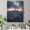 thumbnail image 4 of Frankfurt Cityscape Canvas Print Apartment Home Wall Art, 4 of 8
