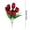 🥝 C_Hot#706, variant on Artificial Mini Tulips Silk Flowers Bouquet - Faux Tulip Stems for Wedding Flower Arrangements, Home Office Decoration Centerpieces, Allergy-Friendly, 1 Piece