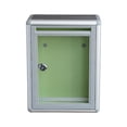 thumbnail image 2 of Abbracc Lockable Wall Mount Mailbox Letterbox Multi Functional Post Box Letter Magazines Front Access, 2 of 9