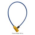 thumbnail image 3 of Candado de metal para bicicleta Universal MTB Road Bike Candado de seguridad antirrobo (Azul), 3 of 3