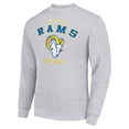 thumbnail image 2 of Men's Starter Heather Gray Los Angeles Rams Team Logo Pullover Sweatshirt, 2 of 3