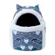 thumbnail image 2 of Pet Cat Carrier Bag Mochila Invierno Cálido Bolsa de transporte Tote Holder Pet Cage Chest Azul 28x21x36cm S Jinwen Portador de gatos, 2 of 8