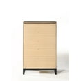 thumbnail image 4 of Cterwk Modern Wood Storage Cabinet with Handle, 5 Drawers Dresser Living Room, Bedroom, Gray, 4 of 5