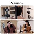 thumbnail image 3 of ULANZI MA07 Magnetic Phone Tripod Mount for Magsafe, Soporte de Aluminio para C&aacute;mara de Tel&eacute;fono con Tornillo de 1/4 de Pulgada para C&aacute;mara, Compatible con iPhone Seri, 3 of 9