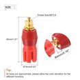 thumbnail image 2 of Unique Bargains Amplificateur de Poteau de Liaison de Terminal Tête Torx Prise Banane Prise Haut-Parleur Noir Rouge 1 Ensemble, 2 of 5