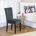 thumbnail image 6 of HomePop Parsons Velvet Dining Chairs (set of 2), 6 of 7