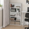 thumbnail image 2 of Furinno Basic 5-Tier Open Shelf Bookcase, Bookshelf, Storage Organizer, 7 x 24 x 44, White, 2 of 4
