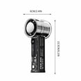 thumbnail image 3 of Linnome Handheld Fan Portable Mini Fan USB Charging Low Noise for Travel Office Home Cooling, 3 of 9