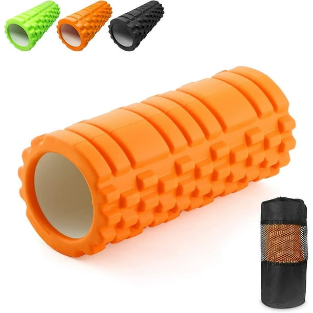 Rodillo de espuma, rodillo de ejercicio, para masaje muscular de tejido profundo, material Eva biodegradable, ligero y duradero, utilizado en el hogar, gimnasio, para hombre W