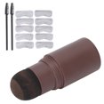 thumbnail image 2 of Eyebrow  Stencil Kit Eyebrow  Shaping Set Eyebrow  Set Brow Powder  Kit Eyebrow Stencils Eyebrow  Shaping Kit Eyebrow Powder Stick 10 Stencils Brush Eyebrow Makeup Tools 1.8gDark, 2 of 8