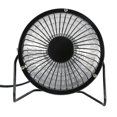 thumbnail image 2 of Calentador eléctrico portátil de 220V para mesa de escritorio, minicalentador de invierno, enchufe estadounidense (negro), 2 of 5
