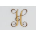 thumbnail image 1 of 1 Pc, 8 Inch X 1/8 Inch Thick Wood Letters H In The Vine Font Great For Craft Project & Different Decor, 1 of 3