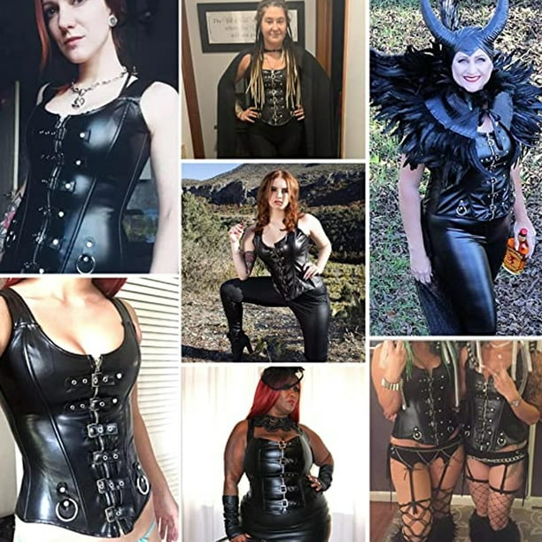 Leather basque top on sale