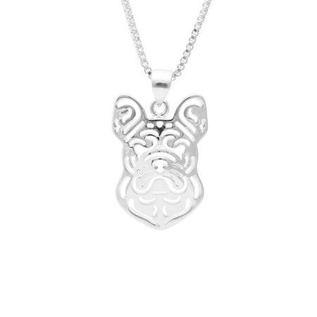 French Outdoor Pendant - Gorgeous French Bulldog Pendant and 20