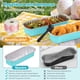 thumbnail image 4 of Juego de 50 Moldes para Hornear, Moldes Rectangulares de Aluminio de 200ml, Mini Moldes para Hornear Pan con Cucharas y Tapas, Moldes para Tartas para Magdalenas, Pastel, Minibrownie, 4 of 4