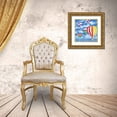 thumbnail image 3 of Brent, Paul 20x20 Gold Ornate Wood Framed with Double Matting Museum Art Print Titled - Balloons II, 3 of 4