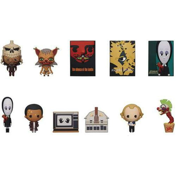 3D Figural Foam Bag Clip MGM Horror Series 2 Mystery Box (24 Packs)