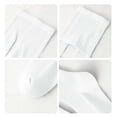 thumbnail image 3 of Bixock Toddler Girls Leggings Warm Knit Pantyhose Tights Footless Elastic Waist Ruffle Bow Solid Color Soft Stretch Dance Training Wear Size 1-2Years, 3 of 6