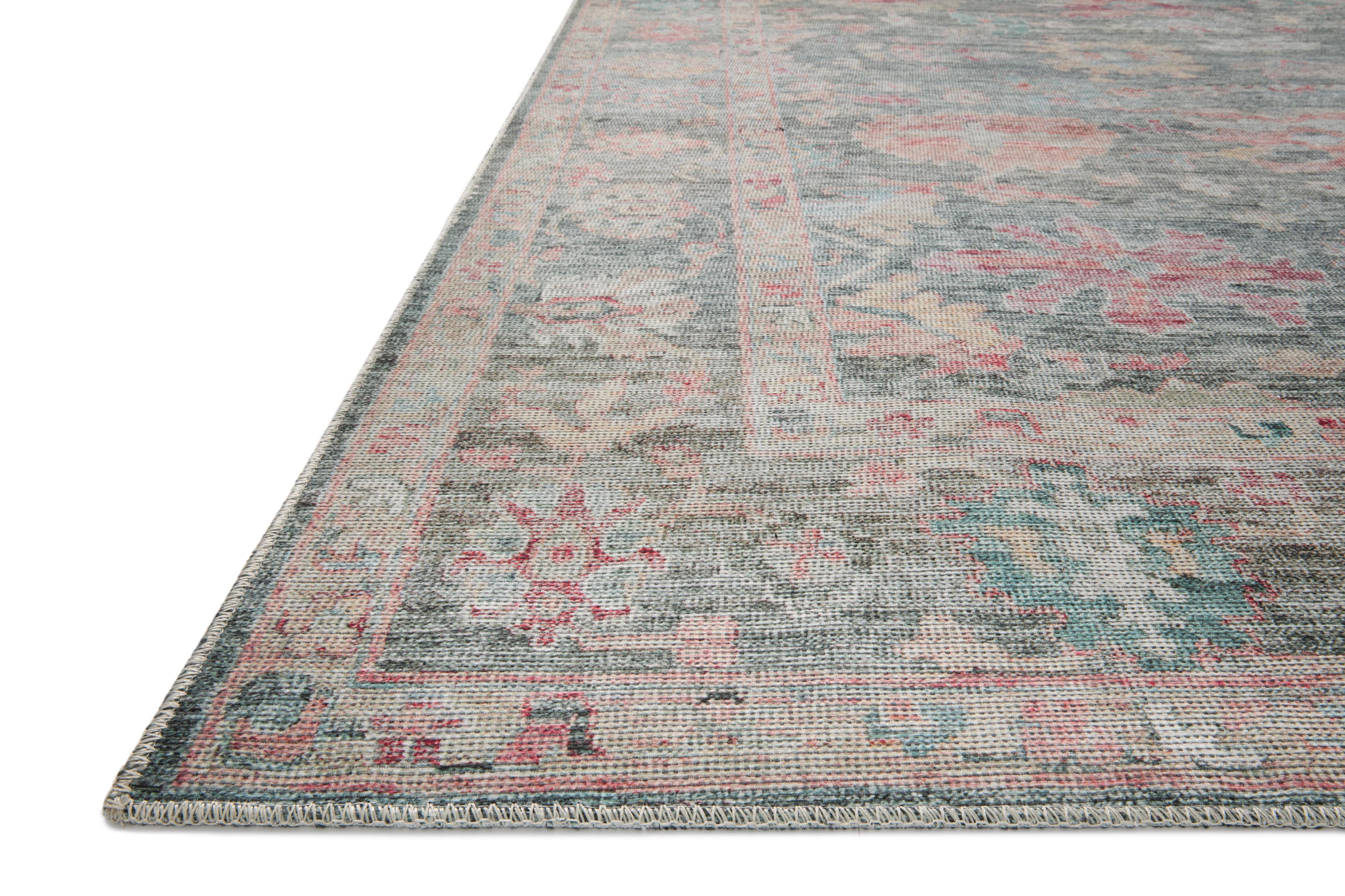 Loloi II Elysium Polyester Graphite Multi Area Rug, 8'6" x 11'6"