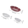 thumbnail image 4 of OULII 12Pcs Coffee Color Plastic Plant Drip Trays for Indoor Flower Pots with Stable Base Design, 4 of 5