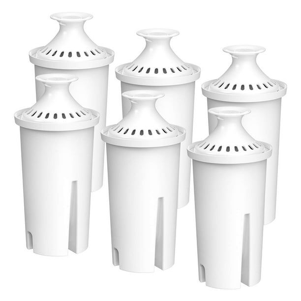 Filtro de agua Pitcher FilterLogic de repuesto Brita Pack 6