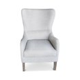 thumbnail image 4 of Bowery Hill Wingback Accent Chair in Beige, 4 of 5