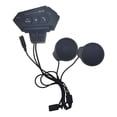 thumbnail image 1 of Casco de motocicleta con intercomunicador Bluetooth para grupo de motociclistas, 150 metros, 1 of 2