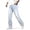 Light Blue, variant on GINGTTO Men's Dark Wash Relaxed Straight Leg Jeans - Stretch Denim Pants for Casual & Daily Wear